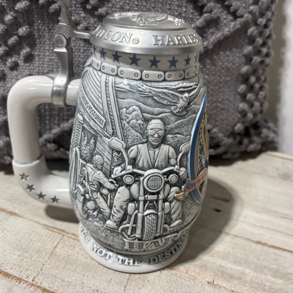 Harley-Davidson Vintage Collector Beer Stein - Picture 4 of 8